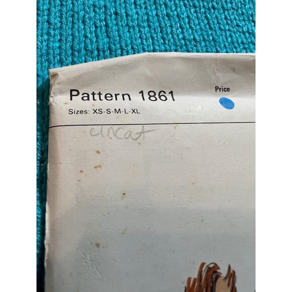 Kwik Sew pattern 1861 dolman top blouse 1980s Size xs s m L XL - Picture 2 of 5